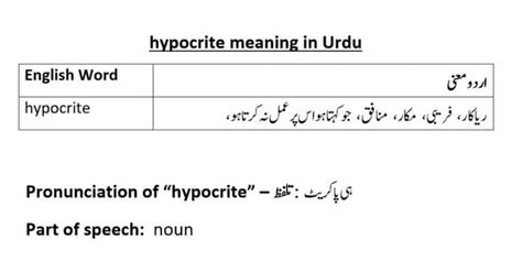 hypothetical meaning in urdu|hypocritical meaning in urdu.